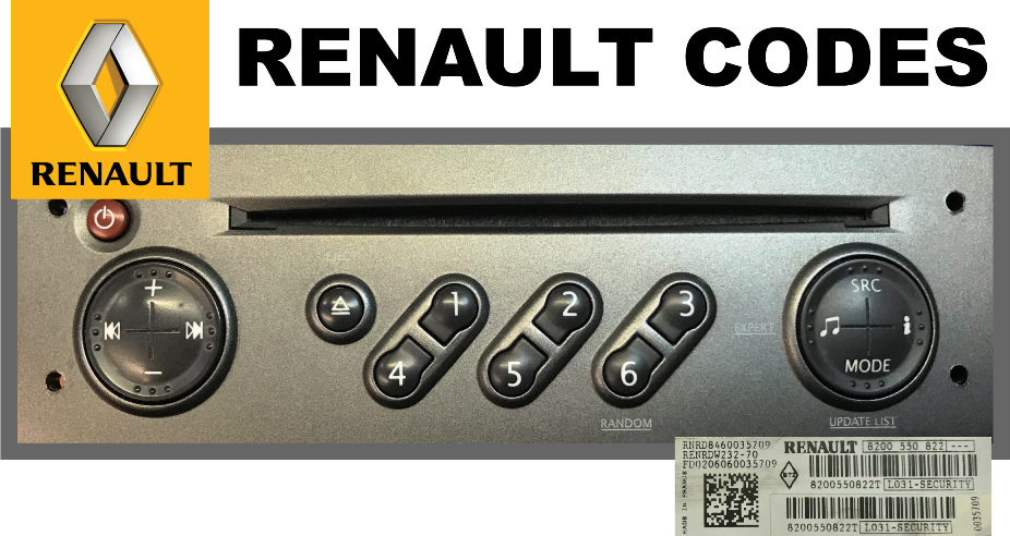 RENAULT CAR STEREO DECODE