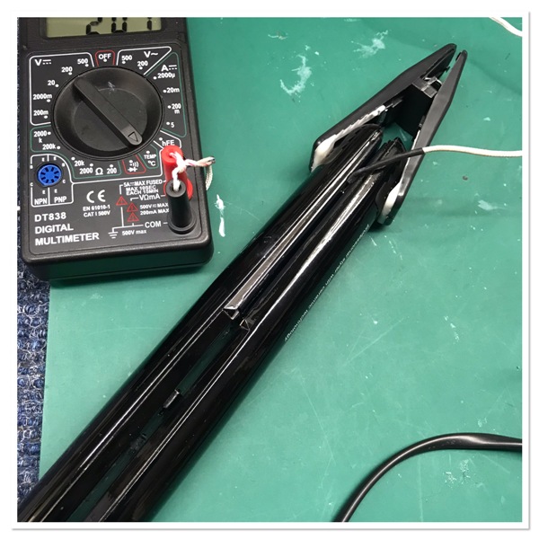 HAIR STRAIGHTENER REPAIR AT RADIOWAVES (www.rwer.co.uk)