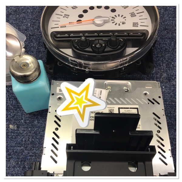 MINI CAR STEREO REPAIR AT RADIOWAVES (www.rwer.co.uk)