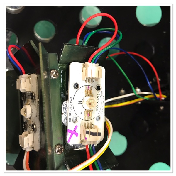 LED DISCO LIGHT REPAIR AT RADIOWAVES (www.rwer.co.uk)