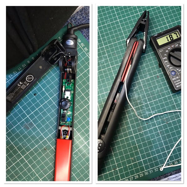 HAIR STRAIGHTENER REPAIR AT RADIOWAVES (www.rwer.co.uk)